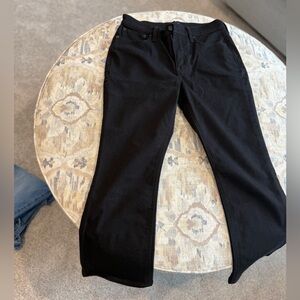 J Crew mid rise flare crop jeans 28P